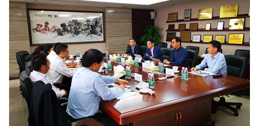 常州市鐘樓區(qū)錢云杰副區(qū)長一行到特發(fā)信息座談交流